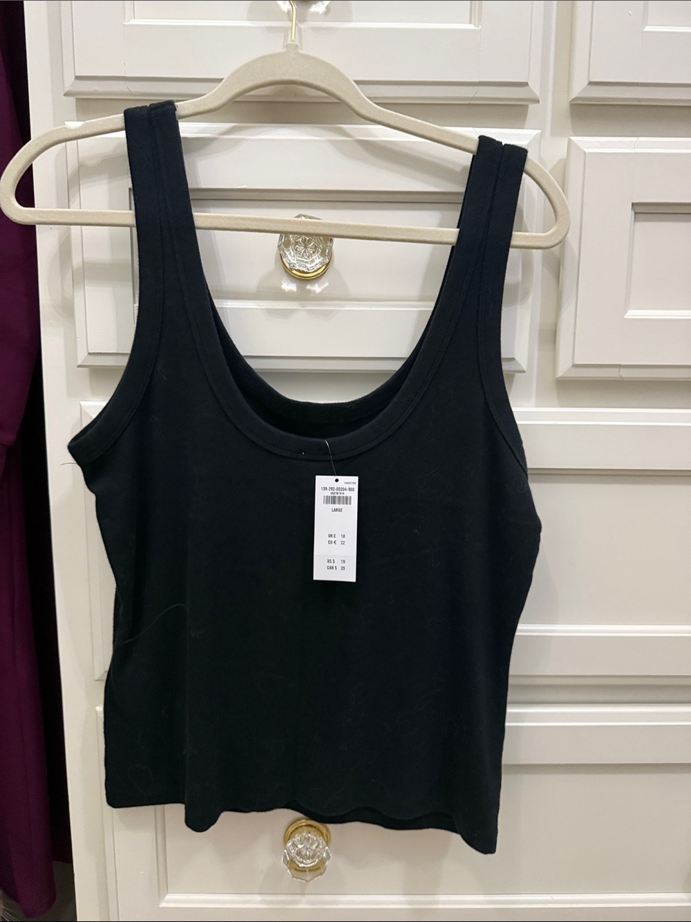 Abercrombie & Fitch Black Scoop Neck Tank Top